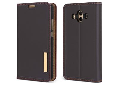 China Cubierta de gama alta del cuero auténtico de Huawei del negocio, funda protectora del cuero de la PU en venta