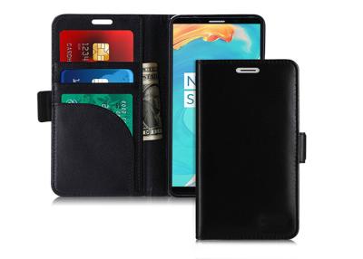 China Classical Huawei Mate 10 Pro Leather Case , Handmade Leather Wallet Case for sale