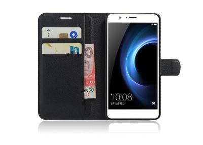 China Funda de piel auténtica a prueba de choques de Huawei/caja de lujo de la cartera del honor 8 de Huawei en venta