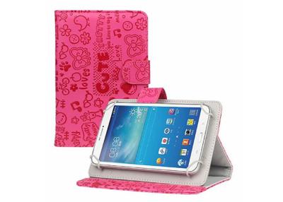 China Cute Android Real Leather Tablet Case , Universal Luxury Leather Ipad Case for sale