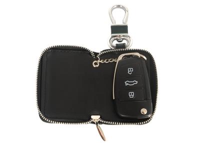 China Dirt Resistant Hangable Leather Key Case , Soft Leather Key Holder Wallet for sale