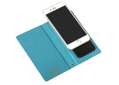 China Fashionable Green Apple iphone Leather Case With 1 Card Slot Inside SGS Certificate for sale