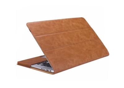 China Caso multifuncional de la cartera de la tableta del cuero de Brown para el MacBook Air 13,3 pulgadas en venta