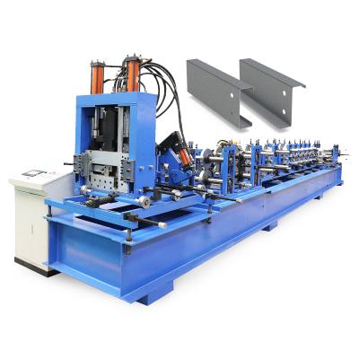 China Hotels Full Automatic C Z U Section Steel Profile Formed Light Steel Purline Roll Forming Machine For Sale for sale