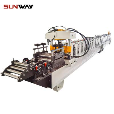 China Hotels Solar Mount Rack Strut Roll Forming Line C41 41mm 21mm C Line Solar Strut Channel Roll Forming Machine for sale