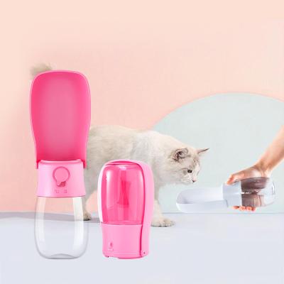 China Automatic Professional Remade Cylinder Plastic Multicolor Water Bottle For Small Dog for sale