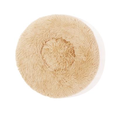 China Diameter 80Cm Cute Dog Cat Nest Bed Doggie Pet Bed Breathable Hot Selling Modern Soothing Round Designer for sale