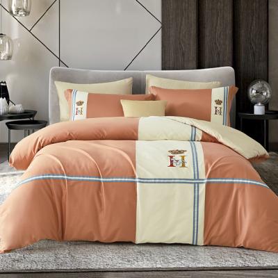 China Factory Wholesale Nondisposable High Quality 100 Cotton Single Bedroom Sheet Sets Bedding Set for sale