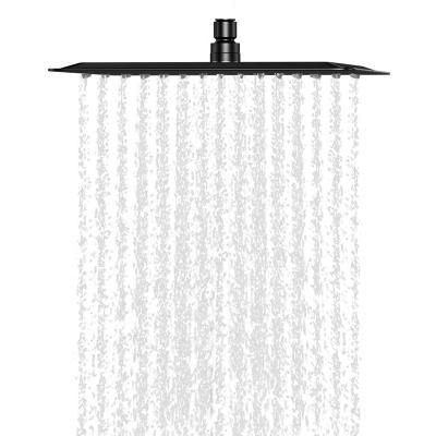 China Without Sliding Bar Starbath Hot Selling Filtered Shower Head Matte Black Shower Head Flexible Waterfall Shower Head for sale