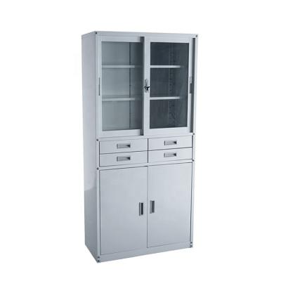 China Modern steel medical instrument cabinet for hospital for sale