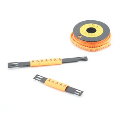 China Cable Markers Cable Marker Number Wire Markers Cable Label and Carrier Marker Tape for sale