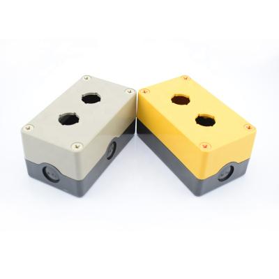 China TAYEE Two Hole Push Button Switch Box ABS Plastic Switch Box TYX2S/Y for sale