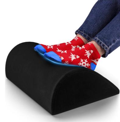 China PORTABLE Memory Foam Inflatable Foot Rest Pillow Cushions Leg Under Desk Feet Pillow Cushions High Footrest Pillow Sleeping Knee Relax Legs for sale