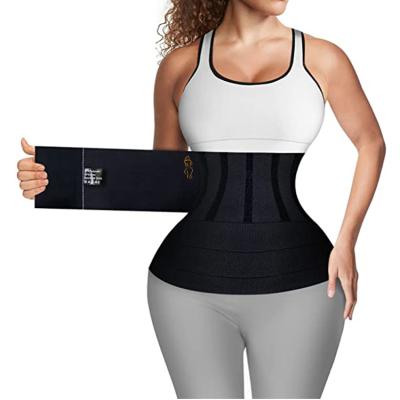 China Breathable Full Body Shapewear Waist Trainer Adjust Bandage Wrap Tummy Control Shapewear Waist Trimmer Belt Shape Wear For Women for sale