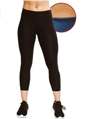 China New Four Seasons High Waist Yoga Sweatpants Jumpsuit Women Antibacterial Trainer Running Tight Trainer Feet Waist Leggings for sale