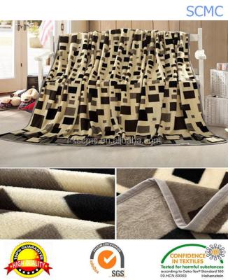 China Fancy Full World Class Fire Retardant High Quality Polyester 100% Soft Flannel Blanket In China for sale