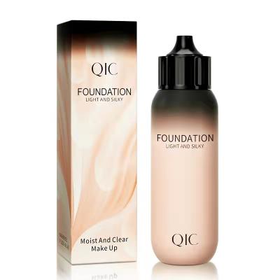 China Universal Small Moisturizer QIC Milk Base Bottle Concealer Dry Skin Female Skin Oil Liquid Moisturizing Makeup Foundation Wholesale for sale