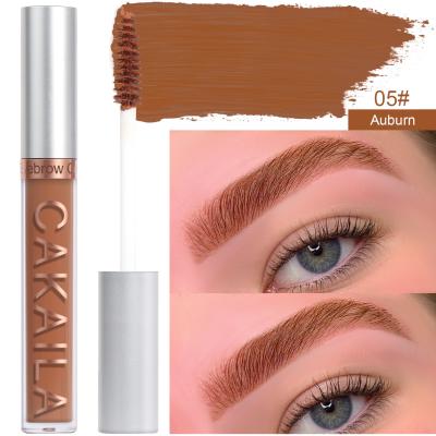 China Waterproof Brow Gel CAKAILA Brand CAKAILA Brow Gel Free Vegan Cruelty Clean Clear Eyebrow Gel With Brush Private Label for sale