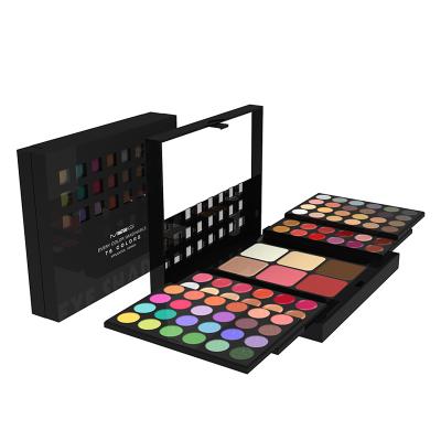 China Wholesale 2021 Face Area New 48 Color Eyeshadow Set Blush Balancing Lipstick Makeup Set Private Label Can Be Customized for sale