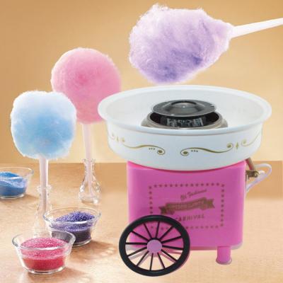 China 110-220V Flour Mill Machine Household DIY 500W Cotton Candy Maker Sugar Floss Machine For Kids Mini Sweet Automatic Cotton Candy for sale