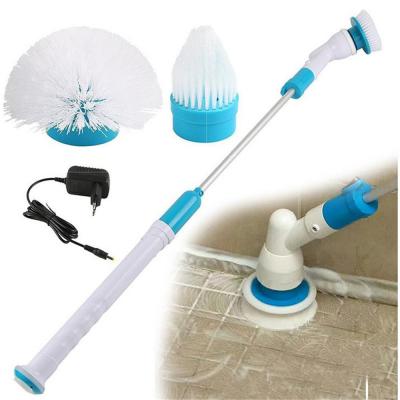 China Sustainable 360 ​​Spin Cordless Scrubber 3 In 1 Purpose Multi Purpose Magic Clean Power Surface Cleaner With 3 Replaceable Scrubber Brush Heads for sale