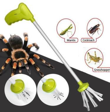 China Eco-friendly Sustainable Creative Easy Hook Spider Insect Catcher Spider Insect Catcher Pest Catcher Long Safety Hook Spider Insect Gripper for sale