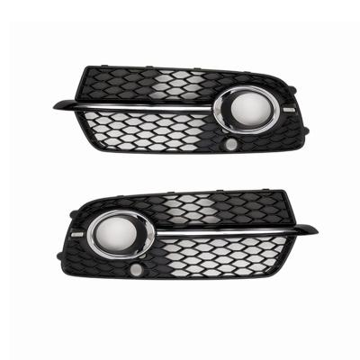 China Car Front Fog Light Grille Cover Fog Lamp Grill For Audi Q5 Sport Sline 2013-2017 8R0807681N 8R0807682N SQ5 for sale