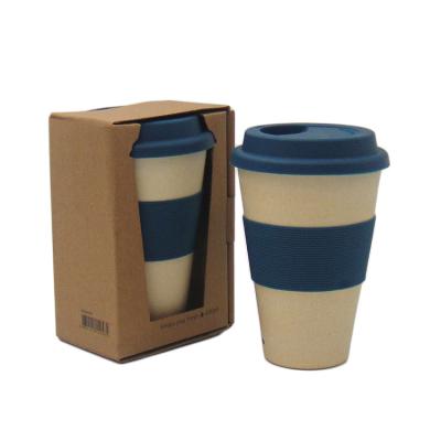 China Sustainable Newcomer Custom Design Eco Bamboo Fiber Coffee Mug Bamboo Fiber Mug for sale