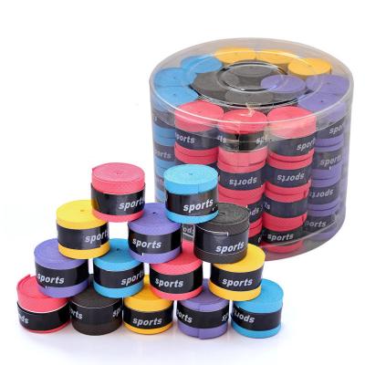 China Amazon Hot Selling Universal Sweat Grip Tape Absorbing Anti-Slip Tape For Badminton Tennis Fishing Rod for sale