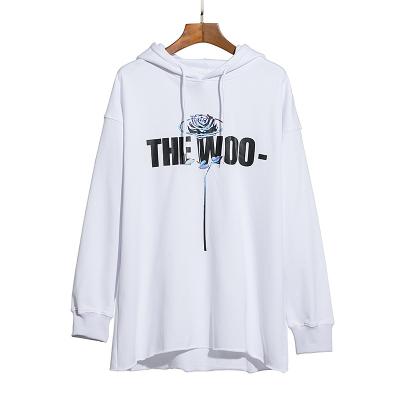 China 2021 Best Selling Anti-Wrinkle Vlones Unisex Hoodies Fashion Casual Big Pink V Loose Hoodies for sale