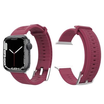 Cina Acqua resistente Apple Fkm Watch Strap Soft Flessibile Durable Fitness robusto in vendita