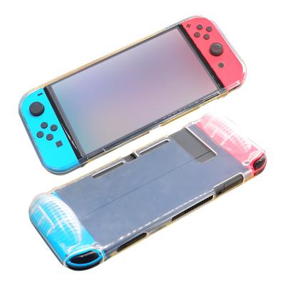 China High Transparency Hard TPU Case for Nintendo Switch Oled  with Card Slots for sale