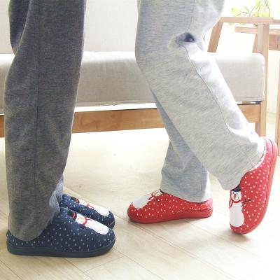 China Thick-soled Women's Slippers EVA Cotton Slippers Warmth New Winter Fashion Trend Style Cotton Women Indoor Fashion Slippers Home for sale