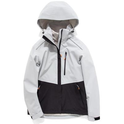 China QUICK DRY Winter-windproof outer fleece jacket for women men and inner fleece can be removed for sale