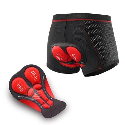 China Breathable Cycling Shorts Bicycle Underwear 5D Gel Pad Mens Mountain Bike Shorts MTB Bermuda Pant Ciclismo Inclined Hombre for sale