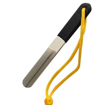 China Multifunctional Hot Selling Fishing Instruments Lure Hook File Diamond Fishhook Sharpener for sale