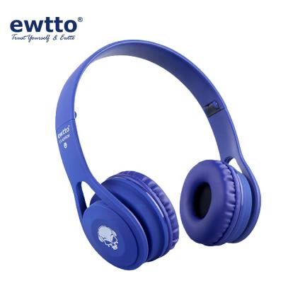 China ewtto Comfortable On-Ear Plug Headphones With Wire ET-A2492M Music Headset Earbuds For PC MP3 Mobile Phone for sale