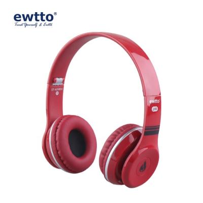 China EWTTO Comfortable Over-Ear Plug Headphones With Wire Music Headset Earbuds For PC MP3 Mobile Phone for sale