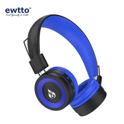 China Wholesale ewtto comfortable radio waves earphone plug wire earphone headset ET-A4383B with MIC for sale