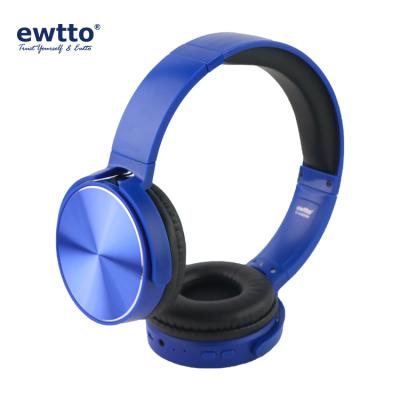 China Wholesale ewtto radio comfortable blue tooth earphones ET-A4825B outdoor sport earphones with wire for sale