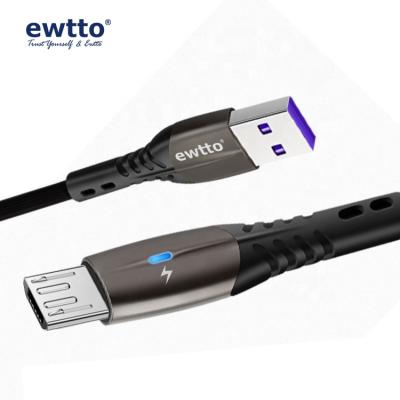 China EWTTO 1M Mobile Phone Cable Android 3.1A USB Multi Function Data Transfer Cable Micro Charging Data Cable For Electronic Products for sale