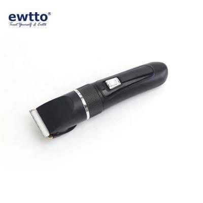 China ewtto Outdoor High Quality Professional Cordless USB Barber Waterproof Cordless Electric Clippers Hair Trimmer for sale