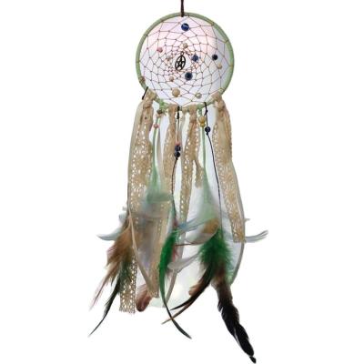 China America Indian DIY Dream Catcher Handmade Making Supplies Organic Home Decor Ornament Craft Kit for sale