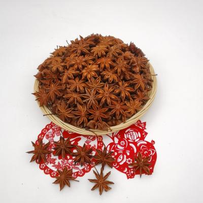 China Dried Wholesale price of new seasoning star anise top Quality natural Dried whole dried Guangxi aromatic Star Aniseed for sale