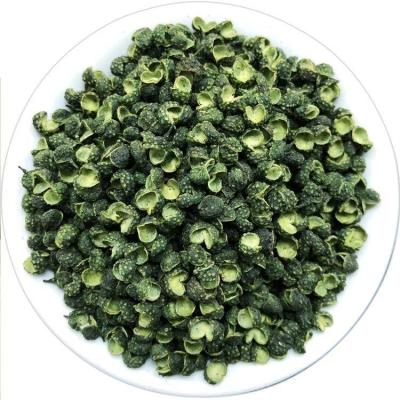 China Dried Wholesale price of top quality  Spice  Seasoning whole Dried Hanyuan green Pepper Sichuan green pepper for sale