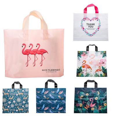 China Factory Price Cheap Eco Friendly Handled Plastic Bag Hot Selling Biodegradable Shopping For Grocery for sale