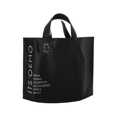 China Handled Bulk 100% Eco Friendly Durable Tote Plastics Carry Bag With Handle for sale