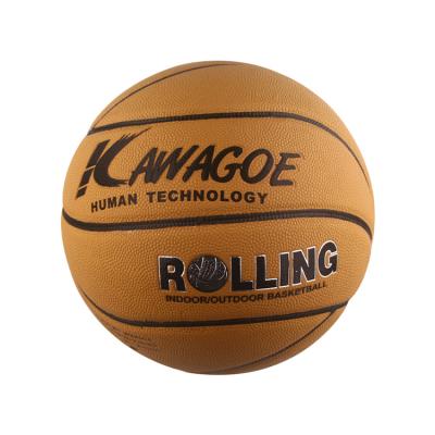 China Sports Match Wholesale Official Quality Sports Professional Basketball PU Laminated Ball For Training for sale