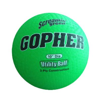 China Sports Toy Inflatable Playground Ball Kickball Dodgeball Outdoor Soft Rubber Ball for sale