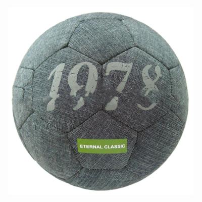 China Denim Size 5# Machine Stitched Denim Soccer / Football Ball for sale